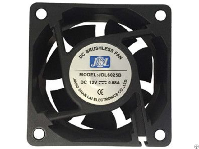 Jsl Factory Direct Supply Plastic Hot Sale Dc Axial Fan Exhaust 6025