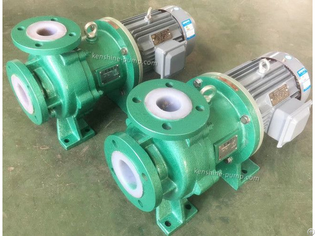 Cqbf Steel Lined With Pvdf2 Magnetic Chemical Pump