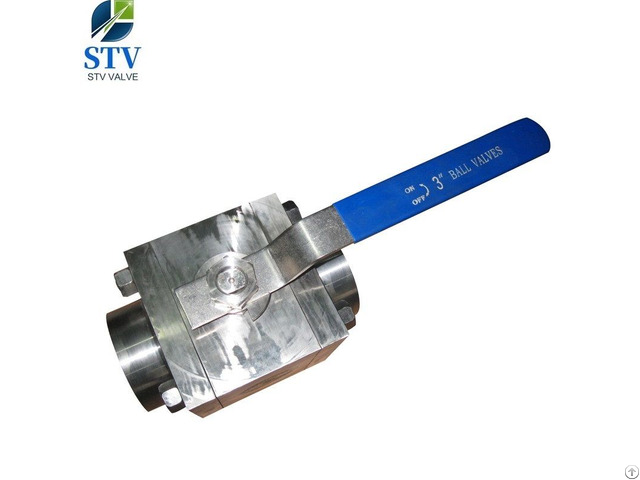 3pc Peek Seat Ball Valve 800lb F316 Body 316 Trim 3 Inch Sw End