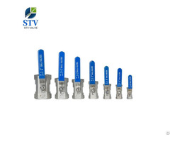 1pc Ball Valve Reducer Port Cf8 Body Lever Operated