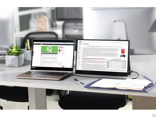 On The Go Display For Laptop With Type-c