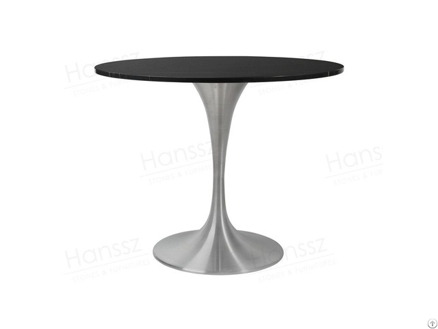 Balck Marble Table Top Dining Desgin