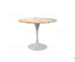 Beautiful Round Onyx Colorful Dining Table