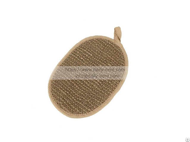 Natural Hemp Bath Sponge Pad Dc Brp001