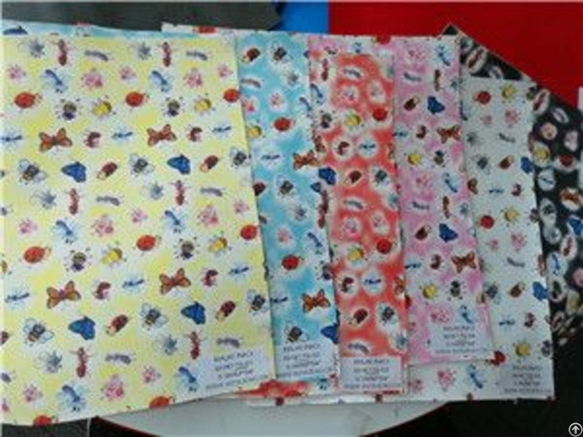 Bh4778 Colorful Printed Synthetic Leather With Yabuck Back 0 9mm 54 Inch
