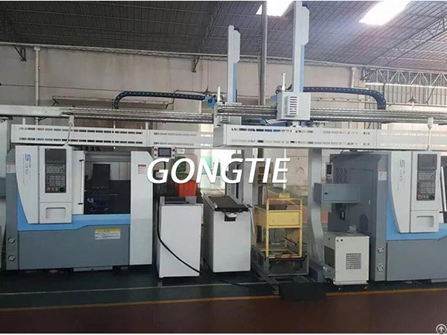 Automatic Cnc Lathe With Gantry Loader
