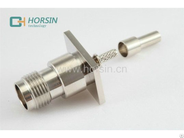 Horsin New Design 4 Holes Flange Mount For Cable Bma Rf Coaxial Connector