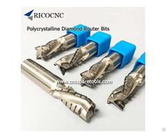 Cnc Polycrystalline Diamond Router Bits Pcd Cutting Tools