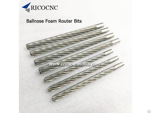 Long Ballnose Router Bits For Eps Poly Foam Cutting