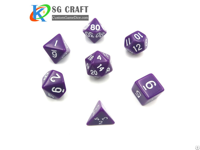 Plastic Dice