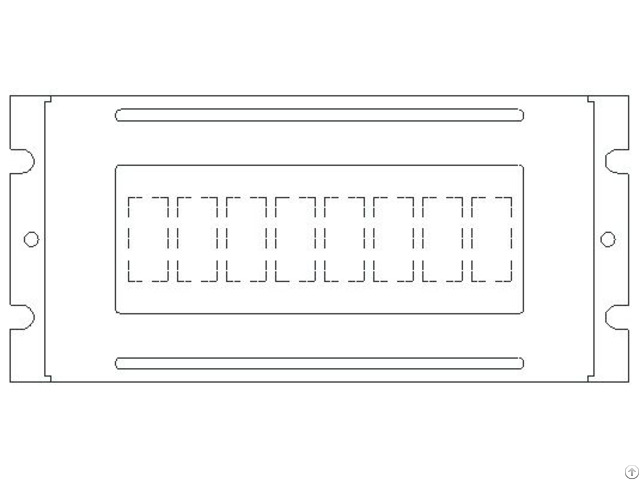 Monochrome Lcm Character Type Plc0801cw