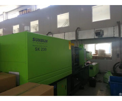 Sunbun 230t Central Locking Strucuture Injection Molding Machine