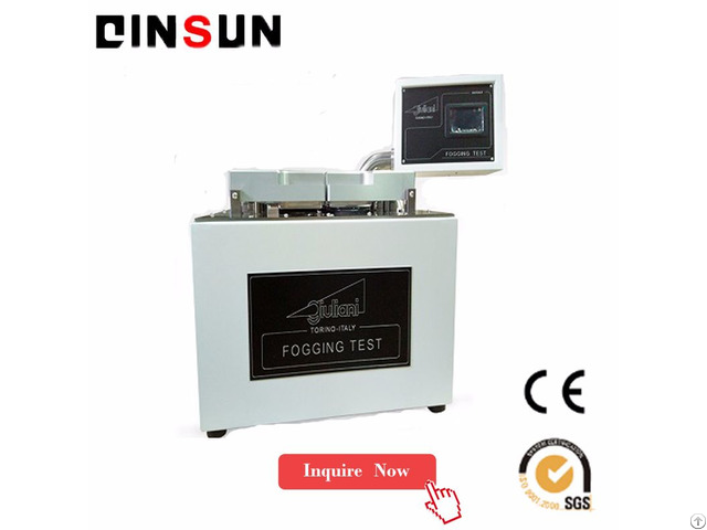 Fogging Tester To Test Leather And Fabric