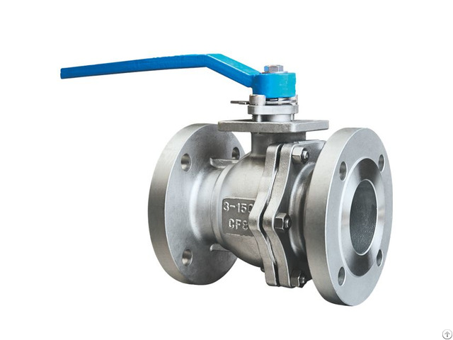 Ansi Class150 Cf8 Stainless Steel Flange Ball Valve