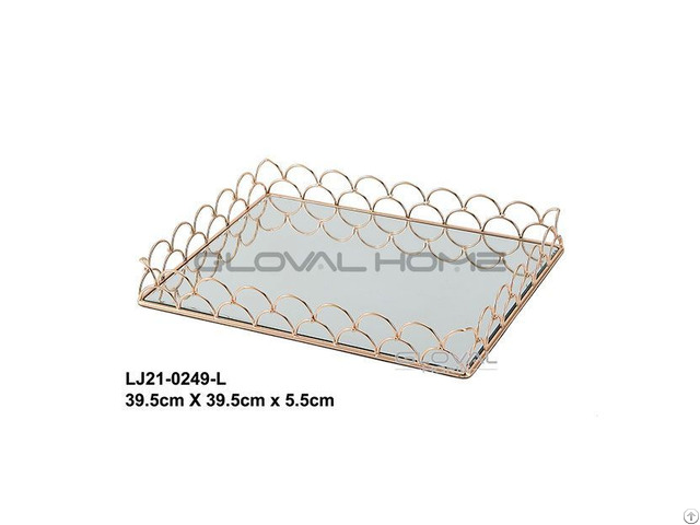 Metal Rectangular Tray